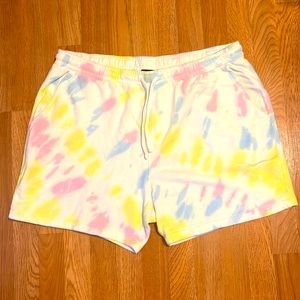 Fashion Nova Tie Dye Sweatshorts